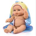 NV12 Collections Rubber Natural Looking Baby Toy for Kids with Towel and Movable Hands and Legs for Small Kids |Real Baby Doll Like Real Baby | Natural Brown Color | Vinyl Doll | Little Boy Doll SAM. 