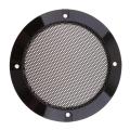 2X Speaker Grille Cover Loudspeaker Protective Mesh Cover Circle 4''+6.5''. 