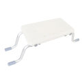 Suspended Bath Tub Shower Bench Space Saving Bathtub Bath Stool Stylish Look Aluminum Alloy Enhanced Comfort Anti Slip for Bathroom. 