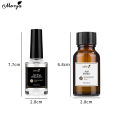 Monja 15ML Nail Prep Dehydrator Nail Primer Air Dry Long Lasting for Polish   Free Grinding Professional Manicure Tool. 