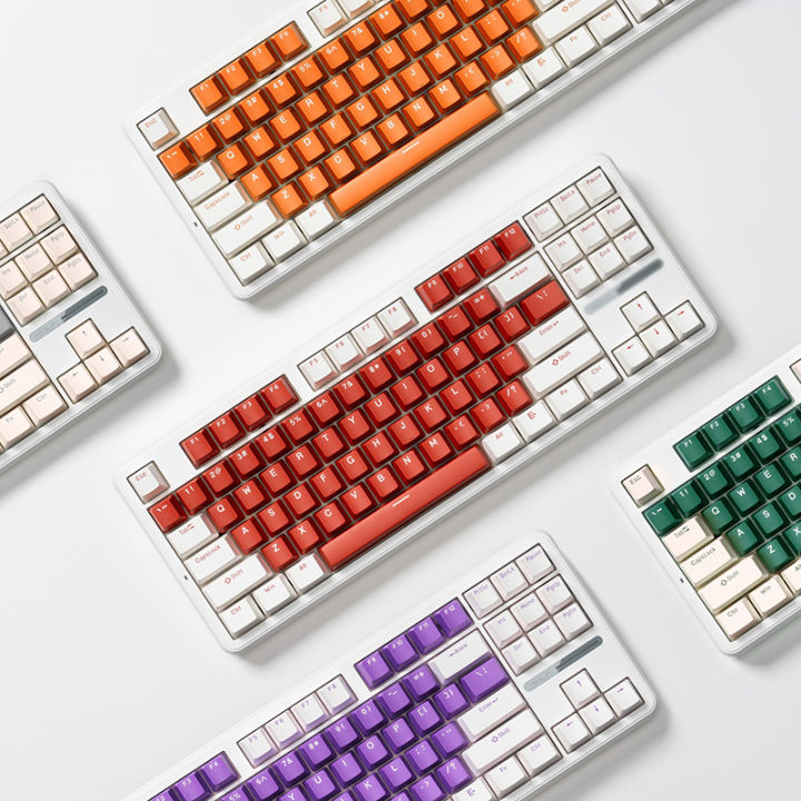 Two Color Key Board Key cap PBT two color key cap OEM height closed character two color ...