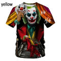 New American Movie Joker 3D Printed T Shirt Men And Women Fashion Short Sleeved T-Shirt Breathable Top Fresh Casual Tees Tshirt. 