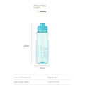 550ml Clear Plastic Water Bottle - Transparent Design for Easy Monitoring. 