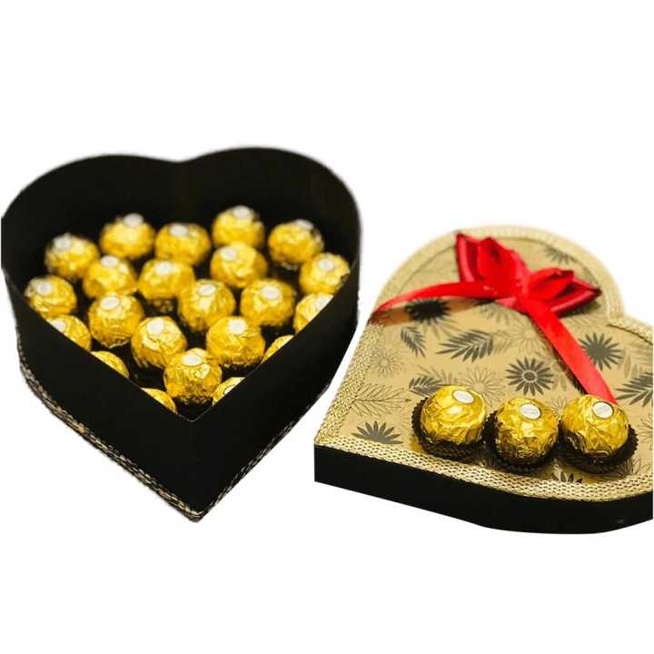 Chocolate Gift heart Box Ferrero Rocher valentines,Birthday gift,Anniversary
