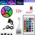 LED RGB Strip Lights Bluetooth Control 12V Room Decoration Smart Tv Backlight Control Color Sync Changing Led Strip Light Kit. 