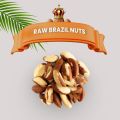 Mawa Raw Brazil Nuts 500g | Premium Brazilian Nuts | Raw Whole Nuts | No Broken | 100% Natural | Fresh and Crunchy | Plant protein | Resealable pouch-500g (FROM DUBAI). 