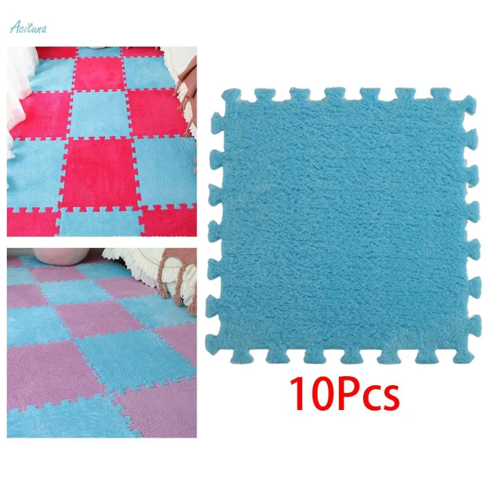 10%20Pieces%20Plush%20Puzzle%20Foam%20Floor%20Mat%20Non%20Slip%20Interlocking%20Tiles%20Soft%20Climbing%20Mats%20for%20Flooring%20Farmhouse%20Workout%20Kids%20Baby%20-%20Image%207