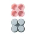 Round Shape Air Fryer Egg Mold Easy Clean Silicone Egg Cooking Silicone Egg Pan Non-Stick 4-Cavity Egg Steamer Mold for Healthy Cooking Breakfast Prep Kitchen Gadget Air Fryer Accessory Home Chefs. 