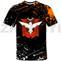 Japan Harajuku Free Fire Garena 3D T-shirt funny cartoon street clothing top casual summer short o-neck tees oversized T shirt. 