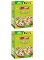 Pushp Brand SOYA Chunks Mini High Protein and Pure Vegetarian, SOYA Wadi (400g) (Pack of 2)(FROM IND)JEZ. 