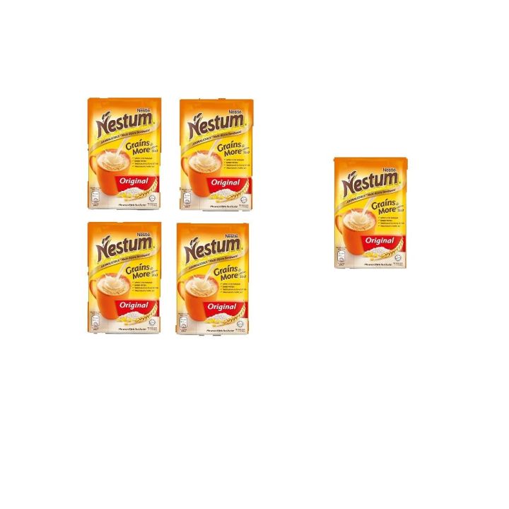 Nestum All Family 3-in-1 Instant Cereal Milk Drink and 1-Pack Cereal Snack Bundle (Milo or Koko Krunch or Honey Star, 30 g) - Low Fat Milk Cereal Made with Wholemeal Wheat, Rice & Corn Grits, Fortified with Vitamins Buy 2 Get 1 Free Combo Pack