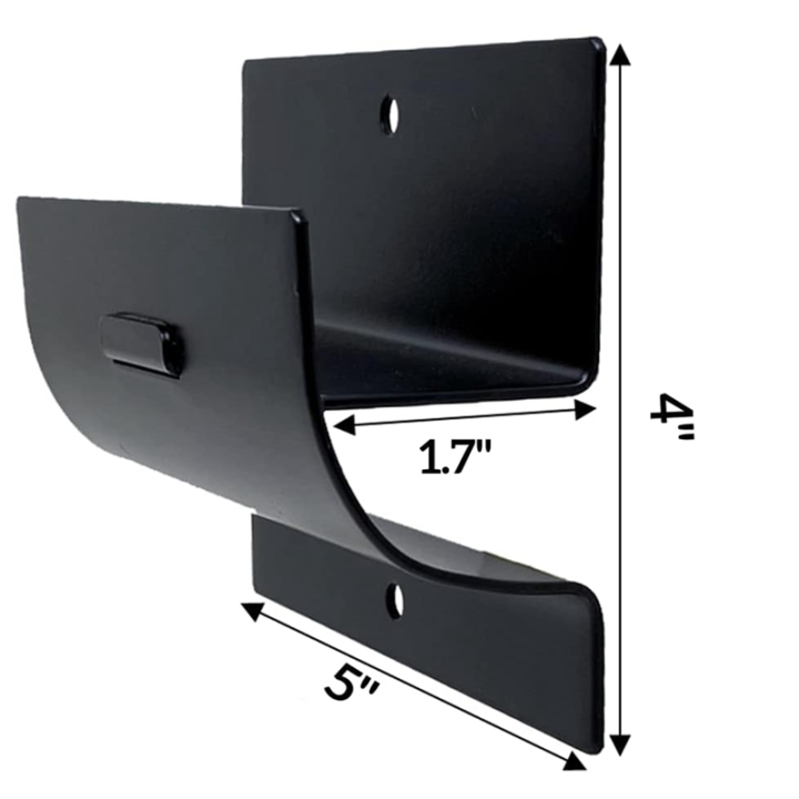 Heavy-Duty%20Ladder%20Hanger-Wall%20Mount%20Ladder%20Hooks%20for%20Ladder%20Storage-Wheelbarrow%20Hangers%20for%20Garage%20Wall-2%20Pack%20Black%20-%20Image%207