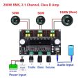 XH-M573 TPA3116D2 TPA3116 50W+50W+100W 2.1 Channel Digital Power Amplifier Board Bass Subwoofer Amplifier Module [MOD-AUD-002]. 