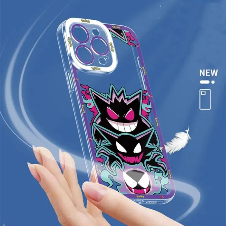 Cellphone%20Case%20For%20iPhone%2015%20Plus%2011%20Pro%20Max%206%206S%207%208%20Plus%20X%20XS%20SE%202%203%20Phone%20Casing%20Angel%20Eyes%20Pokemon%20Gengar%20Pikachu%20Popular%20Japan%20Anime%20Clear%20Soft%20Shockproof%20Anti-falling%20TPU%20Camera%20Protective%20Back%20Cover%20-%20Image%206
