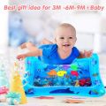 Tummy Time Water Mat Inflatable Baby Water Play Mat for Kids Perfect Sensory Toys Baby Early Development Activity Centers for Infants & Toddlers 3 to 24 Months Newborn Girls Boys. 