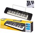 Casio CTK-240 Portable Keyboard 49 Keys (4 Octave) with Power Adaptor | Musical Keyboard Black | Built-in Tones & Rhythms | 1 Year Company Warranty  Portable Keyboard with Power Adaptor 1 Year company warranty 49 keys Musical Keyboard Black 4 octave. 