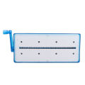 Mini Hand Shredder Manual Shredder Low Noise Wide Application Multifunctional 1.5L Transparent Plastic Window Box for Homes. 