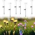 Solar Firefly Lamp Ball Floor Lamp Courtyard Atmosphere Decoration Light LED Swinging Solar Light. 