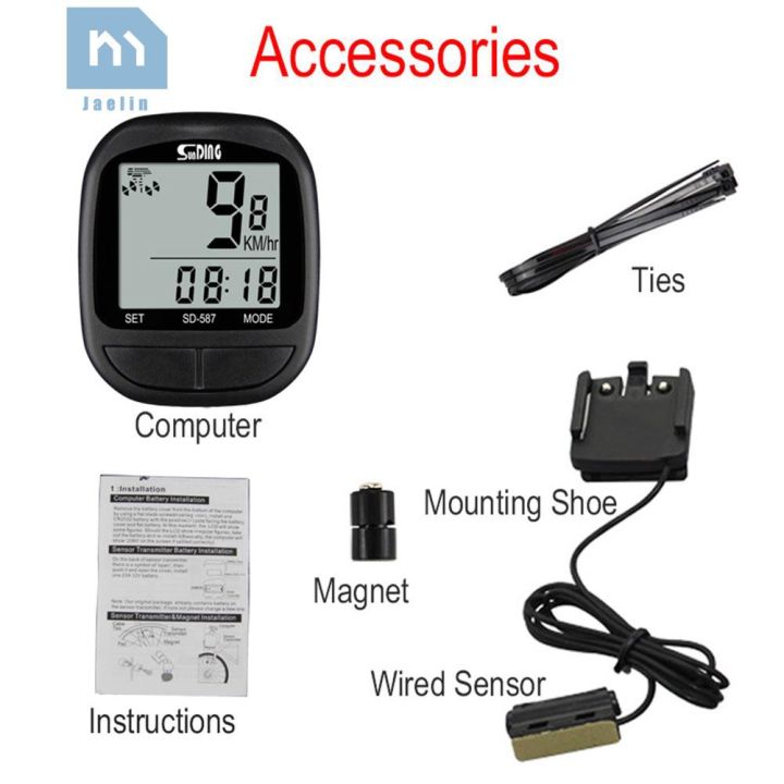 Jae%20SUNDING%20outdoor%20sports%20Bike%20Speedometer%20Wireless%20Waterproof%20Computer%20Cycling%20LCD%20Bicycle%20digital%20speedometer%20-%20Image%204