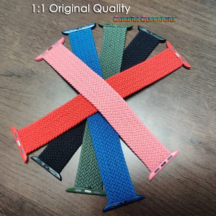 Nylon%20Braided%20Belt%20Compatible%20with%20i%20Watch%20Band%207%206%20SE%205%204%203%202%201%20Solo%20Loop%20Elastic%20Belt%20Band%20Bracelet%20i%20%20Watch%20Series%2038mm%2042mm%2040mm%2044mm%2041mm%2045mm%20-%20Image%203