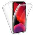 360 Full Cover Soft Silicone Shockproof Phone Case For iPhone X Xs Xs Max XR 11 11 Pro 11 Pro Max Clear Silicone TPU Front + Hard PC Back Cover Protective Case. 