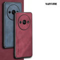Vantime for Xiaomi Redmi A3 A3X Case Soft Pure Leather Slim Matte Back Cover. 