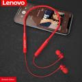 Lenovo QE03 Neckband Bluetooth Earphone, Wireless Sports with Magnetic and Wire Control Function  BigBozz. 