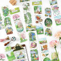Mr. Paper PET waterproof tape six sections long tape handbook material decorative beauty tape DIY photo frame magazine album. 