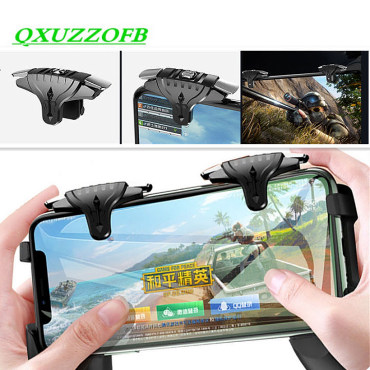 Gaming Controller For PUBG Smartphone IOS Metal Gamepad Mobile Joystick ...