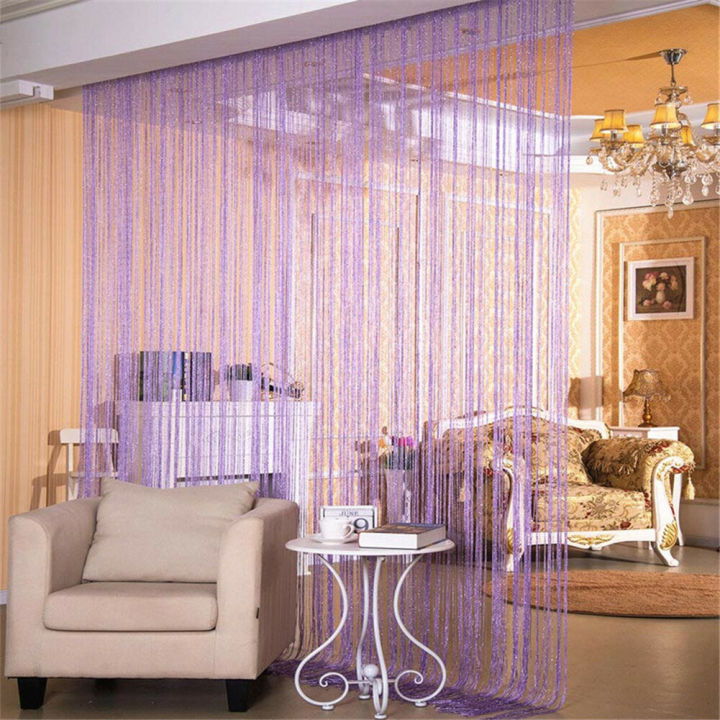 Beaded%20Flash%20Tassel%20Shiny%20String%20Curtain%20Door%20Room%20Window%20Divider%20Home%20Decor%20-%20Image%203