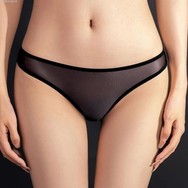 Withoutyou%20Sheer%20Lingerie%20Shiny%20Silk%20Thong%20Sheer%20Sheer%20Sheer%20Panties%20New%20Women's%20Sheer%20Low%20Rise%20Stretch%20Shorts%20Thong%20-%20Image%207