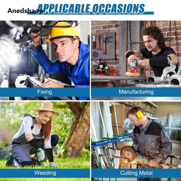 Anedshaop%20GOMOREON%201Pair%20Cut%20Resistant%20Sleeves,%20Burn%20Heat%20Resistant%20Arm%20Sleeve%20Profesional%20Protectors%20Protective%20Forearm%20Sleeves%20Cooking%20Gardening%20-%20Image%206