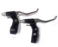 Bicycle Brake Front and Rear Lever Set Full Alloy, Half Alloy and PVC for BMX, Sport, Lady and Mountain Bicycles. High Quality Durable Left and Right Brake Lever Pair. 