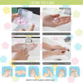 Soap Paper Soap Flakes Soap Box Portable Flower Shape Soap Paper Skin Friendly Travelling Cleaning Washing Bathing Mini Hand Washing Slice. 