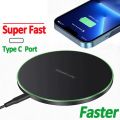 35W Fast Wireless Charger for iPhone 11 12 13 14 Xs Max X XR 8 Samsung Note 9 S10+ S22 S20 Alloy Slim Cell Phone Charger Induction Charger Pad. 