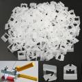 200PcsTile Leveling System Clips Spacer Plastic Tiling Tools 1.0mm. 