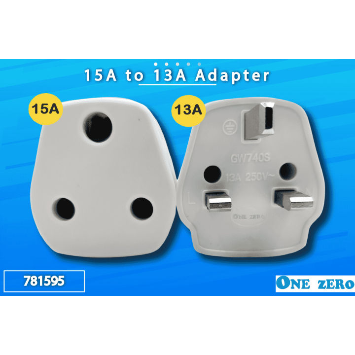 Conversion Adapter 13A 15A 5A 781595 715002 736776 751841