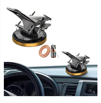 Car Air Freshener - Solar Power Car Diffuser Car Fragrances Automatic Rotating Car Aromatherapy Diffuser Interior Decoration Accessories Diffuser for Car