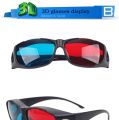 Red Blue Cyan 3D Vision Glasses Anaglyph Glasses for Camera Film. 