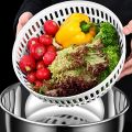 Vegetable Fruits Dryer Salad Spinner Lettuce Spinner Storage Drying Machine Useful Kitchen Tools Vegetable Dehydrator. 