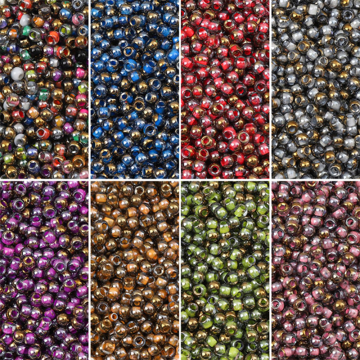 Wholesale%2010/450g%20170/5800Pcs%206/O%204%20mm%20Glass%20Seed%20Beads%20Metallic%20Seed%20Beads%20for%20DIY%20Jewelry%20Craft%20Sewing%20Making%20Accessories%20-%20Image%208