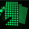 Radium Stars 144 pcs Pieces Star stickers  Glow in Dark Toys Luminous Star Stickers Bedroom Sofa Fluorescent Painting Toy PVC Stickers for Kids Room. 