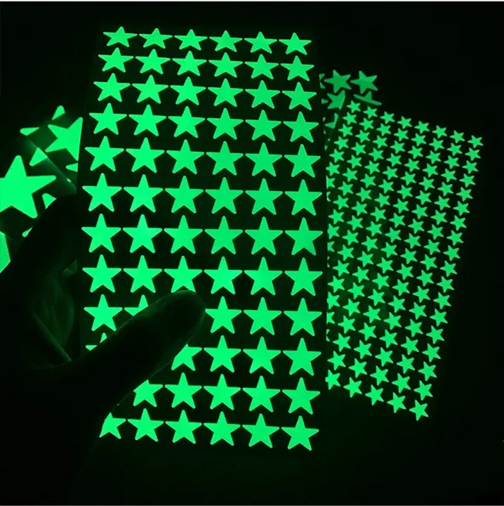144%20Pcs%20X%201%20CM%20Size%20High%20Radium%20%20Star%20Stickers%20High%20Quality%203D%20Light%20Emitting%20Stars%20-%20Radium%20Luminous%20Stars%20Florescent%20Glowing%20in%20the%20dark%20Radiam%20Stickers%20-%20Image%204
