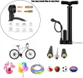 Rockbros 120Psi Alloy Bicycle Pumps Presta Schrader Av Fv Road Bike Cycling High Presure Air Pump Tire Ball Inflator Pressure Gauge : A320. 