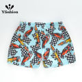 Yfashion Boys Cotton Swimming Trunks Summer Cartoon Printing Quick Drying Sports Training Swimming Shorts. 