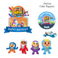 Go Jetters Cake Topper cartoon kids birthday party supplies. 