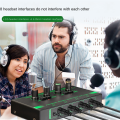 6 Channels Mini Headphone Amplifier HA400 for Music. 
