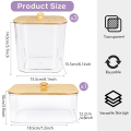 Laundry Pods Container 3+ 1 Pack Clear Laundry Room Organization Containers,Large Laundry Detergent Powder Storage. 