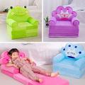 Frog Foldable Kids Sofa Flip Open Sofa Bed for Kids. 