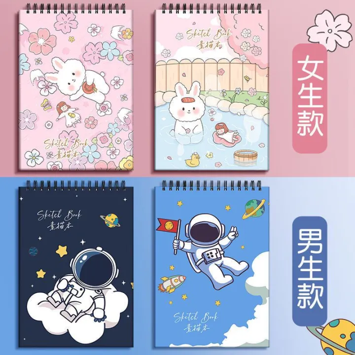 16K%20Sketch%20Book%20Students%20Use%20Picture%20Book%20Sketchbook%20A4%20Coil%20Sketchbook%20Painting%20Book%20Art%20Book%20Blank%20Thickening%20-%20Image%208